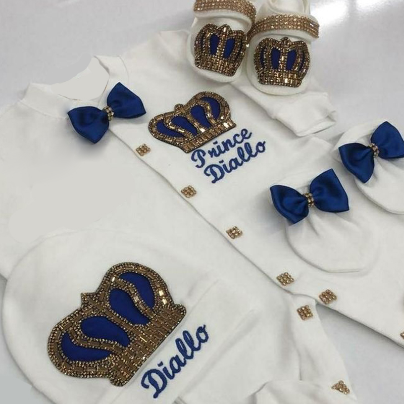 Baby Clothing Name - 4 Take Me Home Romper Áo