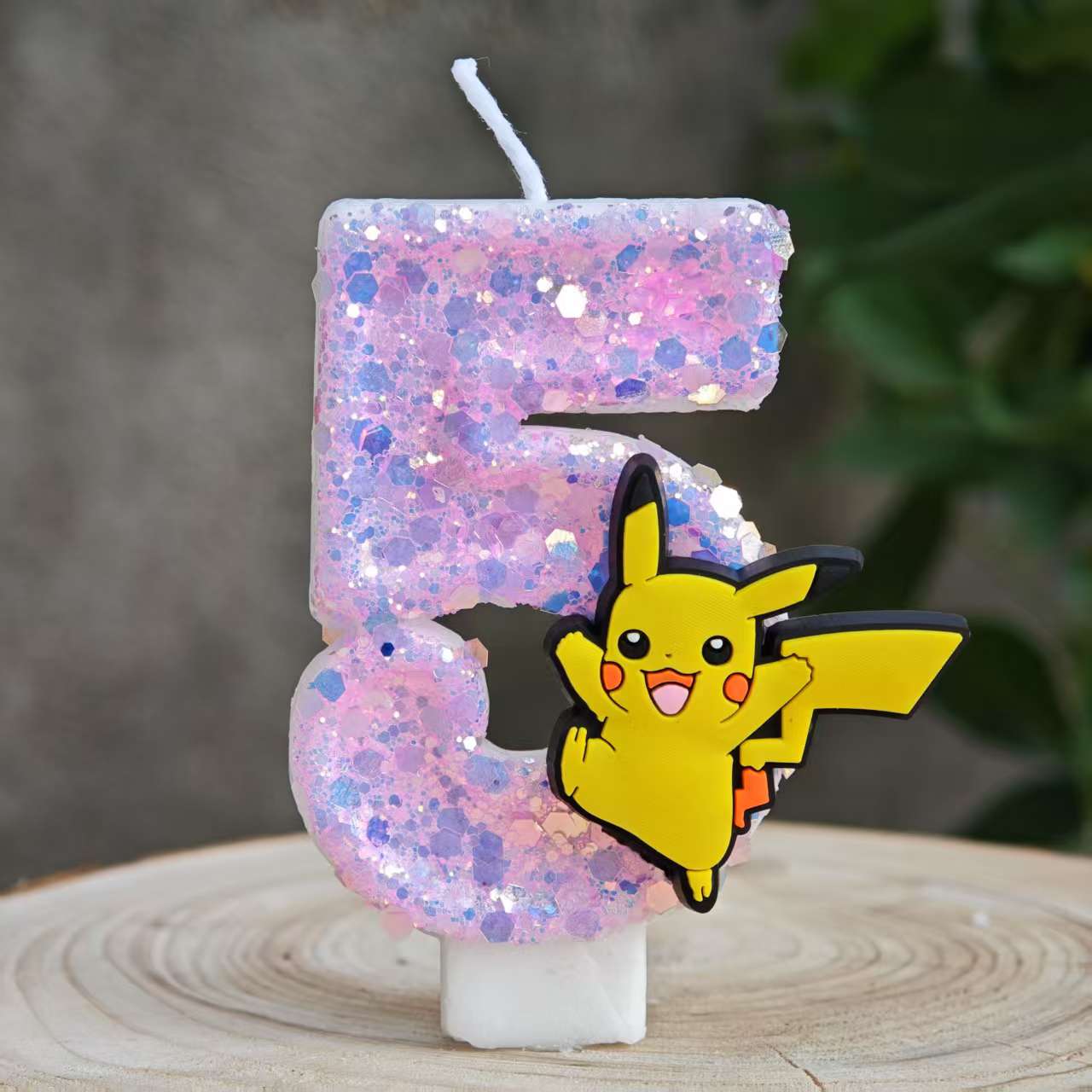 Baby Clothing Gifts - Pikachu Pokémon Candles 0-9 Number Cake