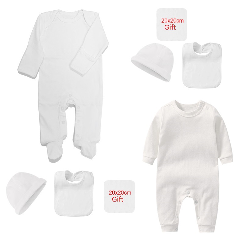 Baby Clothing Factory Shop - 4 Pcs Cotton Newborn Baby Clothing