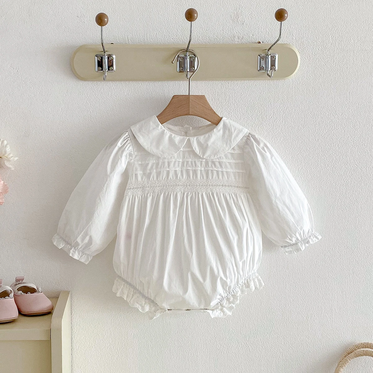 Baby Clothing Brand - Spring Baby Girls Rompers Sweet Newborn