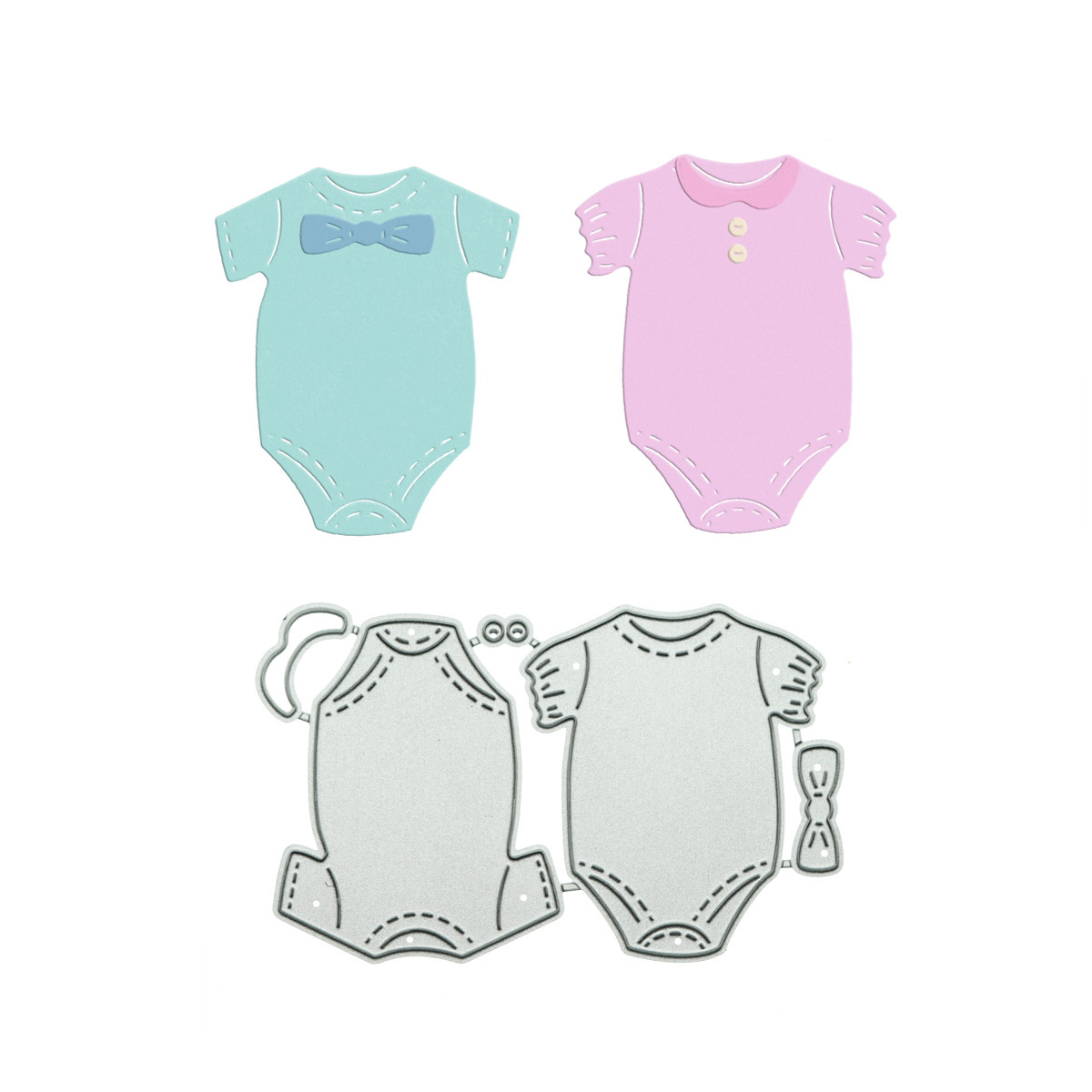 Baby Clothing Patterns Free - Cắt Kim Loại Chết Quần Áo
