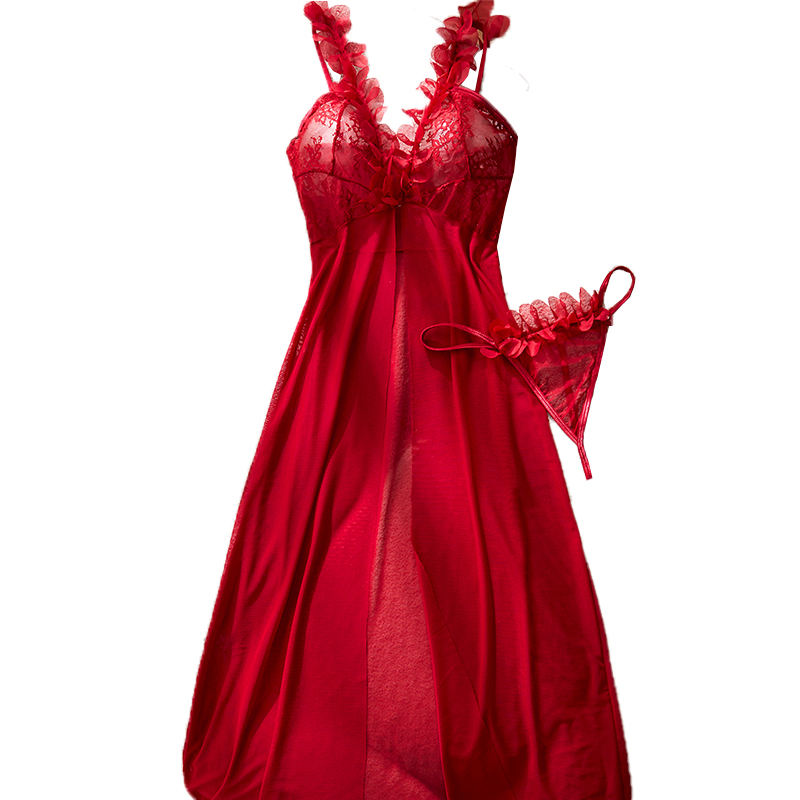 Petal Strap Deep V Sexy Nightg - đánh giá và giá Baby Clothing For Sleep