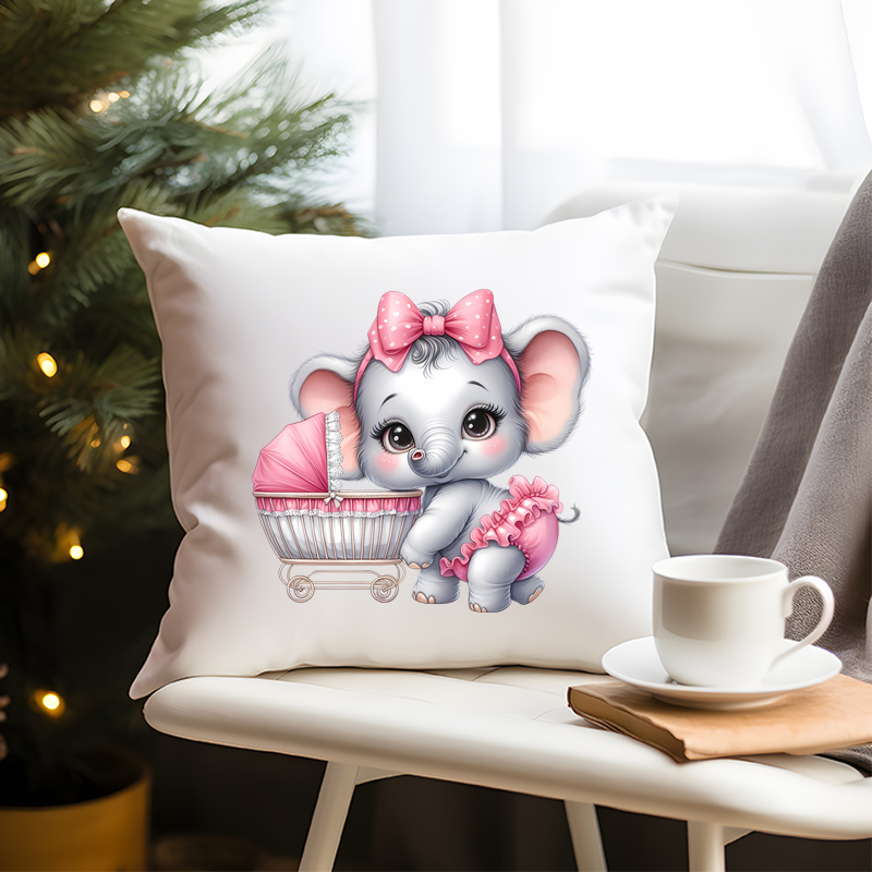 Landscape Pink Baby Iron On Tr - đánh giá và giá Baby Clothing Elephant
