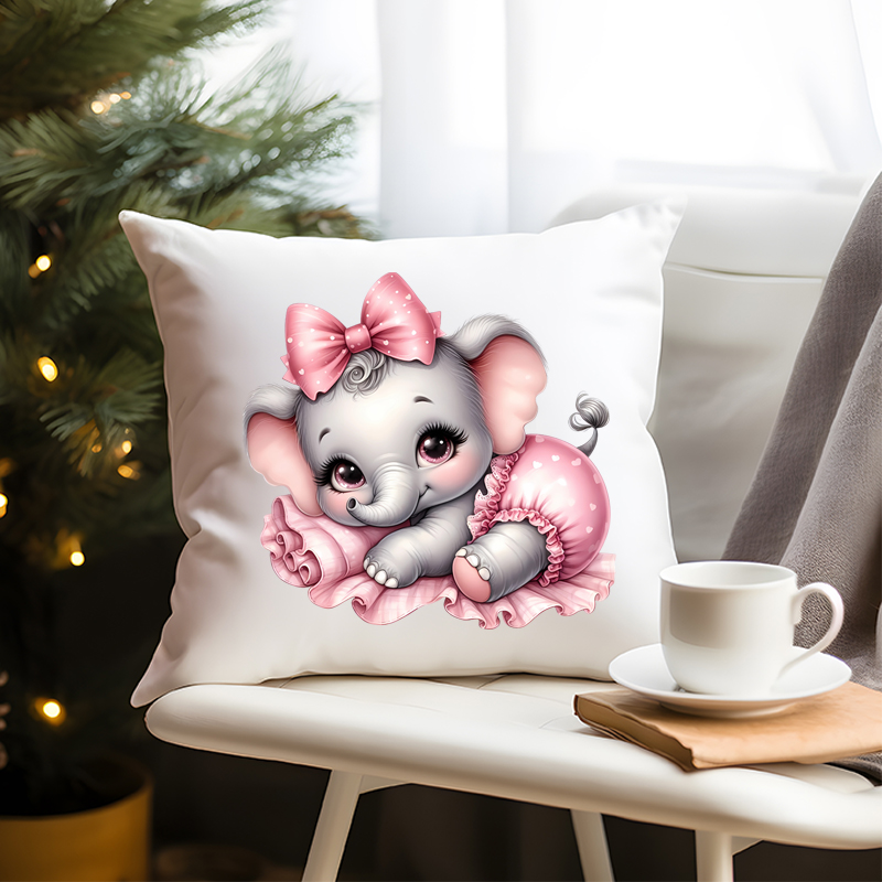 Landscape Pink Baby Iron On Tr - đánh giá và giá Baby Clothing Elephant