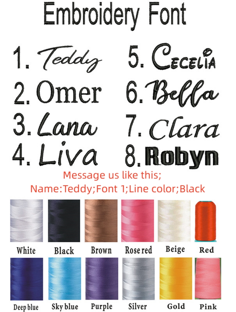 Personalised Embroidery Childr - đánh giá và giá Baby Clothing Name