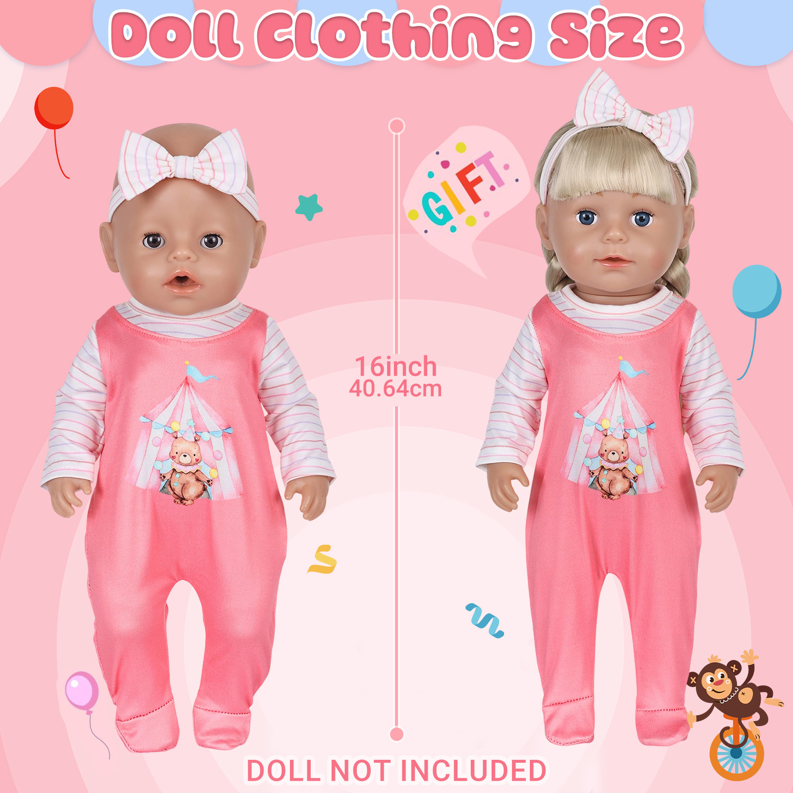 Doll Clothes for 16-18inch 40- - đánh giá và giá Baby Clothing Gifts
