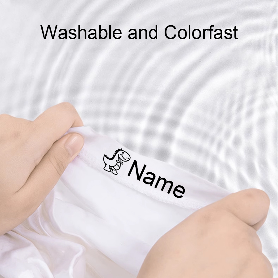 Washable Customized Kids Name  - đánh giá và giá Baby Clothing Name