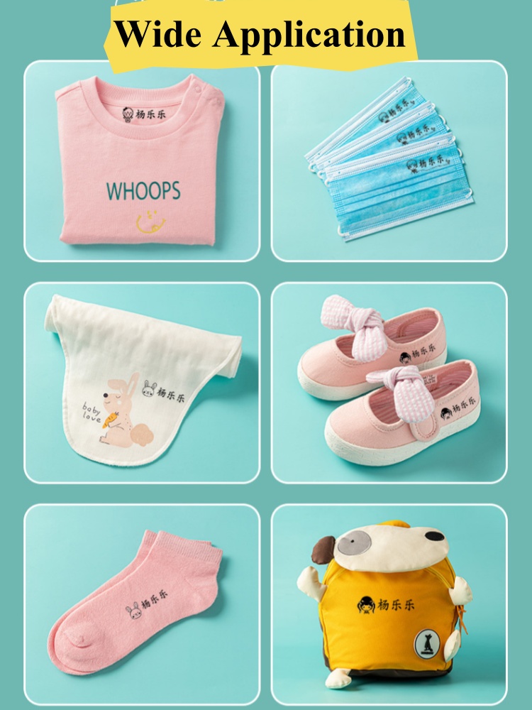 Washable Customized Kids Name  - đánh giá và giá Baby Clothing Name