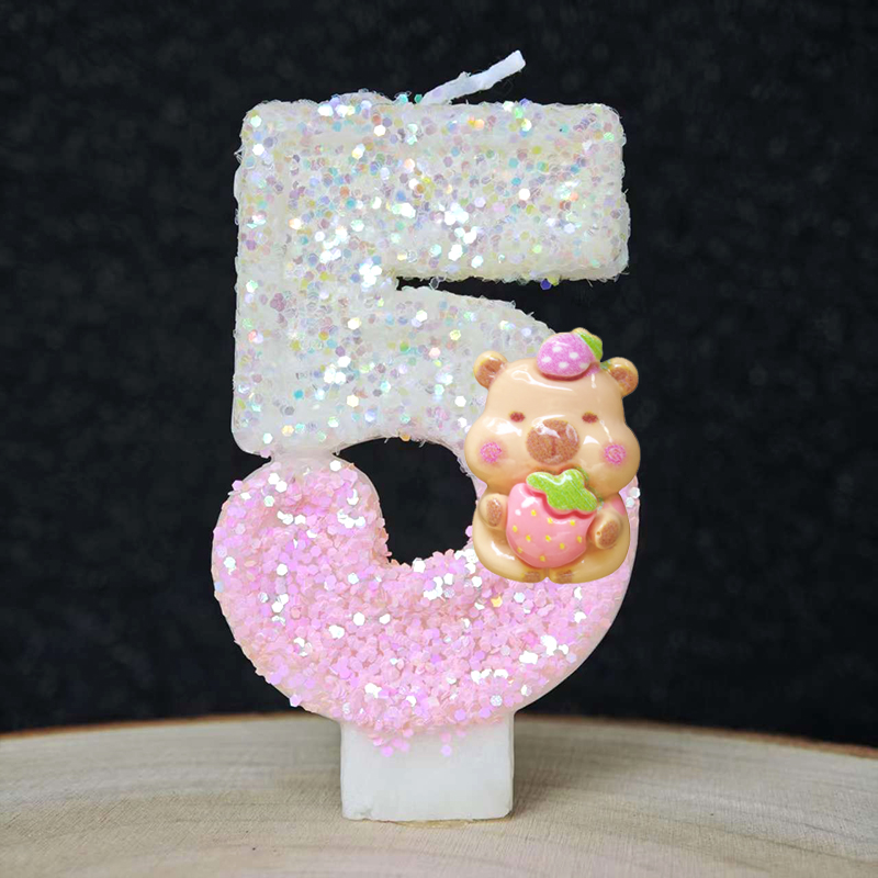 New Capybara Candles Cake Deco - đánh giá và giá Baby Clothing Gifts