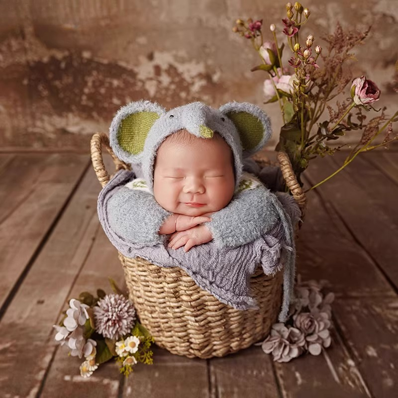 Newborn Photography Props Cute - đánh giá và giá Baby Clothing Elephant