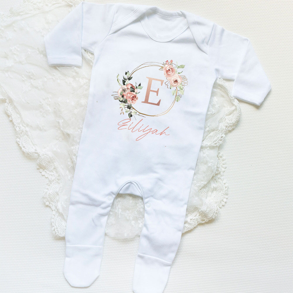 Personalised Baby Girl Sleepsu - đánh giá và giá Baby Clothing Name
