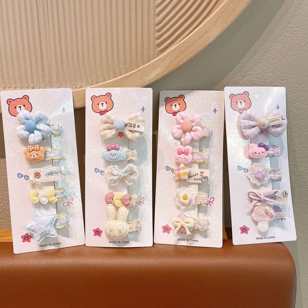 Cute Baby Hair Clips Set for G - đánh giá và giá Newborn Gift Set